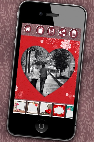 Love photo frames Photomontage love frames to edit your romantic images – Premium screenshot 2
