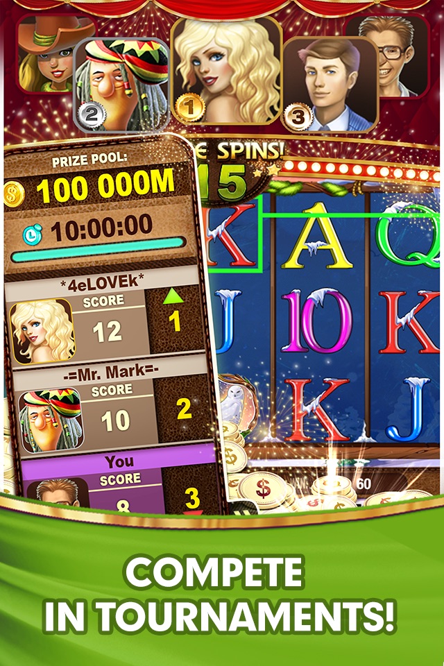 Slots - Spins & Fun: Play games in our online casino for free and win a jackpot every day! screenshot 3