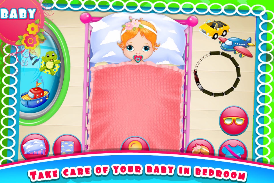 Mommy's New Born Baby - Baby Care and Free Home Adventure Games screenshot 2