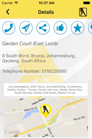 Yellow Pages SA for iPhone screenshot 3