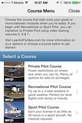 Private Pilot Learn to Fly Test Prep Course screenshot 3