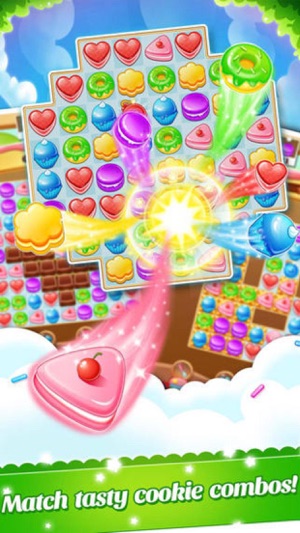 Cookie Crush Mania - Jolly Sweet Candy and Cupcake(圖4)-速報App