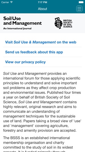 Soil Use & Management(圖4)-速報App