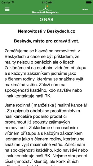 Nemovitosti v Beskydech(圖1)-速報App