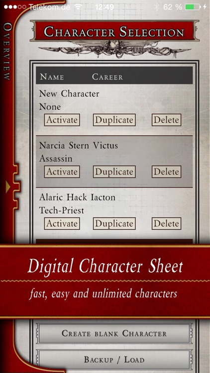 warhammer 40k dark heresy rpg character sheet