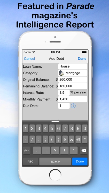 Debt Snowball Pro - Pay Off Your Debt Finance Calculator screenshot-4