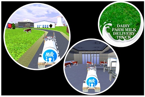 Dairy Farm Milk Delivery Truck screenshot 3