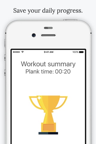 Daily Plank bodyweight workout screenshot 3