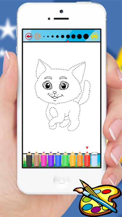 Animals Coloring Book - Cute Drawing Painting Kids Games