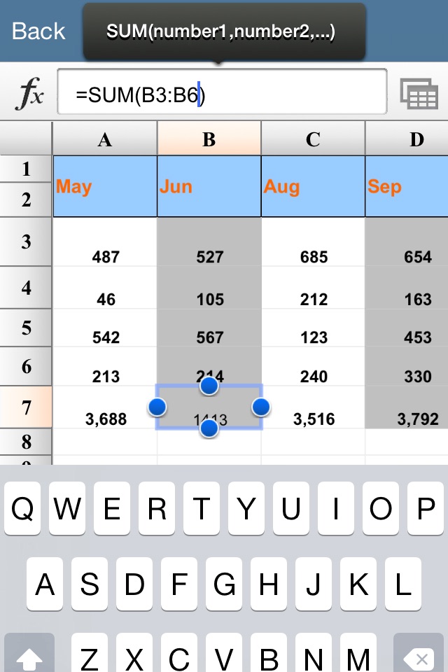 Spreadsheets 365-For MS Office Excel screenshot 3