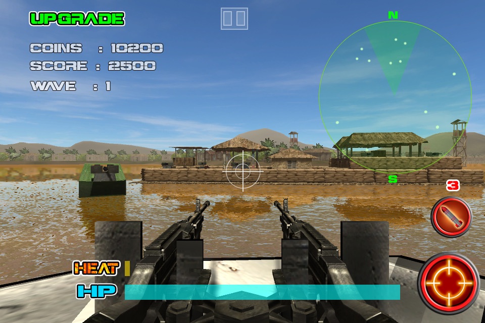 PT Boat Gunner - River Warfare Patrol Duty Simulator Game FREE screenshot 3