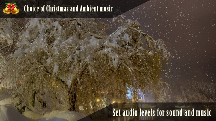 Peaceful Snowfall HD screenshot-3