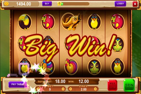 Big Gold Fish Paradise Casino Las Vegas Slot screenshot 3