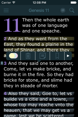 Geneva Holy Bible screenshot 2