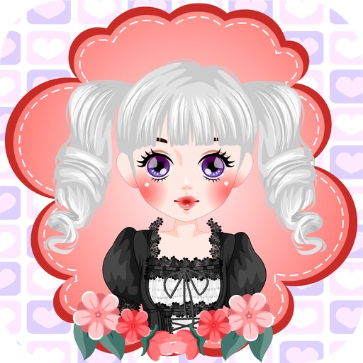 Cute Hairstyle Salon Icon