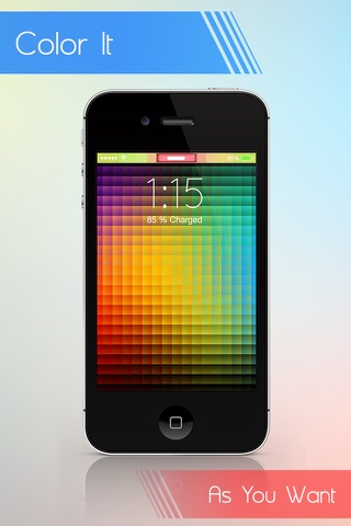 Fancy Status Bar Wallpapers - Custom theme backgrounds with colorful top overlays screenshot 3