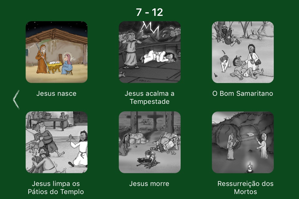 Play Bible 2+10 - arrange bible scenes and listen to the stories screenshot 3