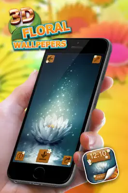 Game screenshot 3D Floral Wallpaper – Spring.Time Flower Garden Background.S for Home and Lock-Screen mod apk