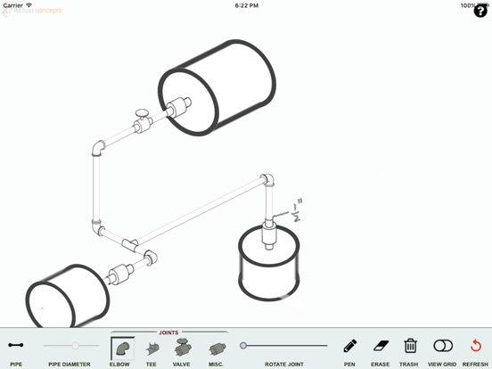 isometric pipe drawing program
