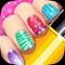Dress up your nails and much more in this amazing dress up and makeup nail salon game