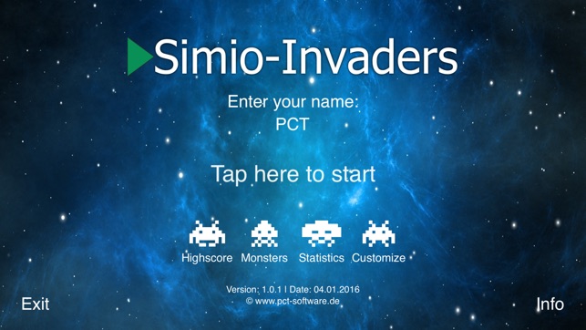 Simio-Invaders