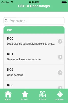 Game screenshot CID-10 Odontologia apk