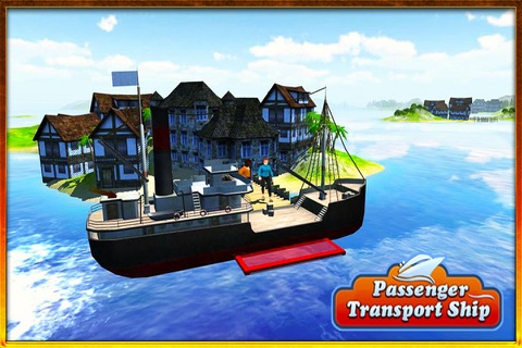 Passenger Transport Ship Pro screenshot 3