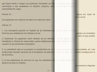 Captura de Pantalla 2 La Constitución Española en AudioEbook iphone