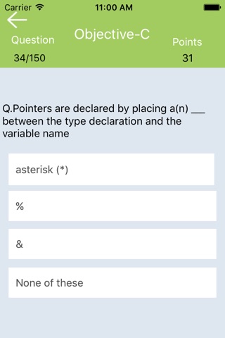 Objective C Quizi screenshot 2