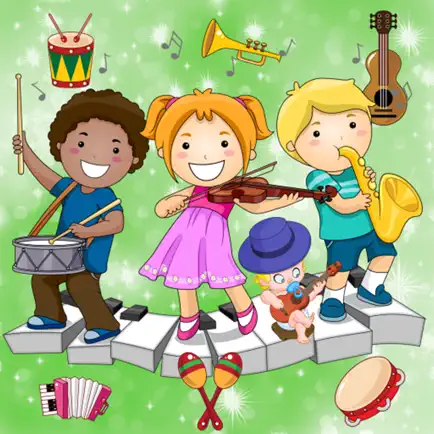 Music Games for Toddlers and Kids : discover musical instruments and their sounds ! Cheats