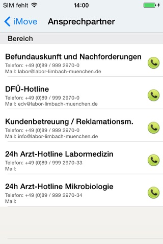 Labor MUC screenshot 3