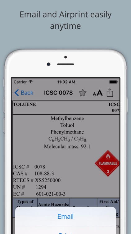 Chemical Safety Data Sheets - ICSC screenshot-4