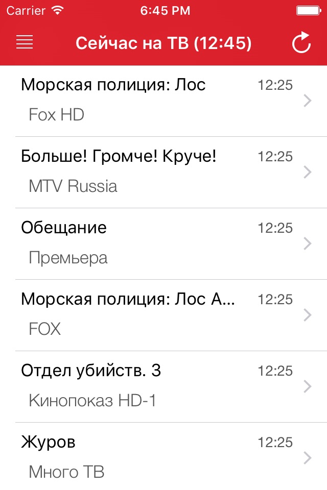 Российское ТВ Pограмма screenshot 4