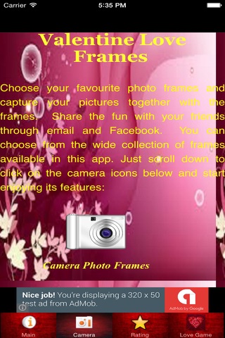 Valentine Love Frames - náhled