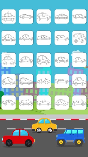 Cars Connect the Dots and Coloring Book free(圖5)-速報App