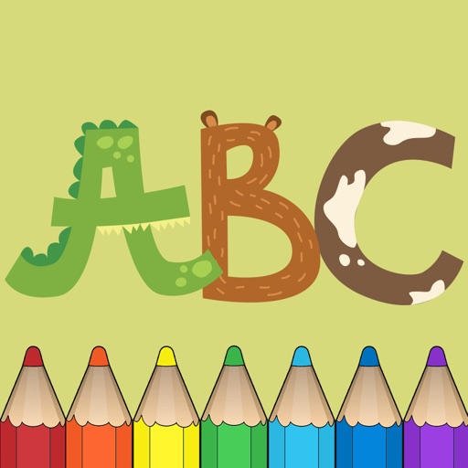 ABC Coloring Book for Kids ! Learn English Letters, Alphabet