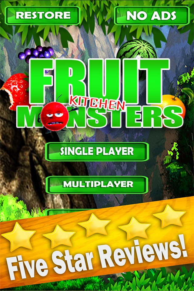 Fruit Kitchen Monsters - Swipe and Score Fresh Fruit Juice Jam screenshot 4