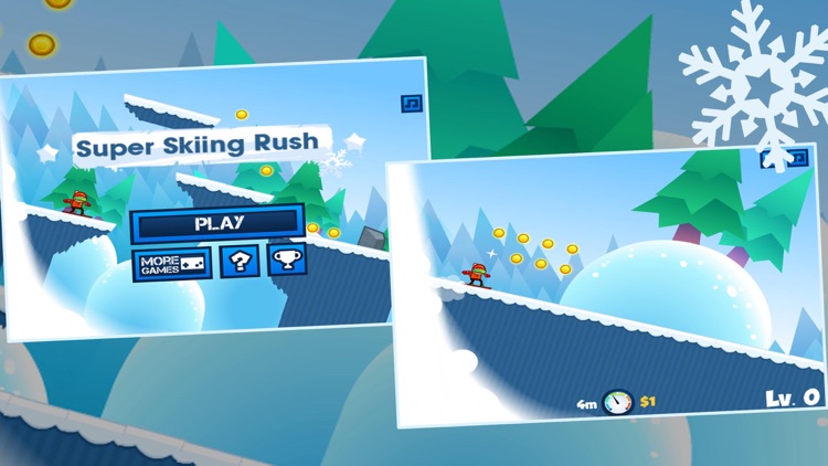 Super Skiing Rush screenshot-4