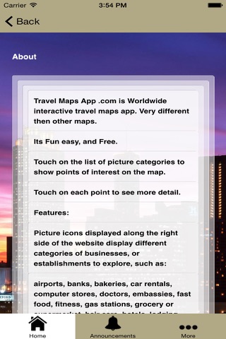 Travel Maps App screenshot 3