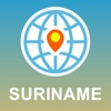 Suriname Map - Offline Map, POI, GPS, Directions