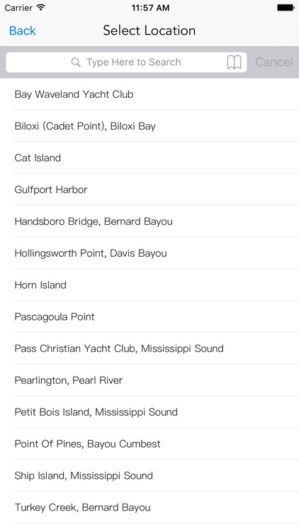 Mississippi Tide Times