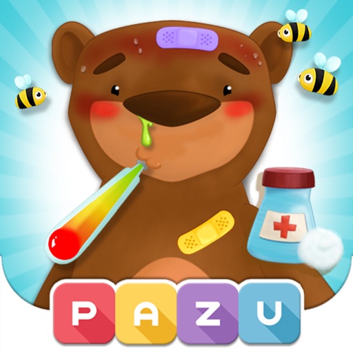Jungle Care Taker - Kid Doctor for Zoo and Safari Animals Fun Game, by Pazu Icon