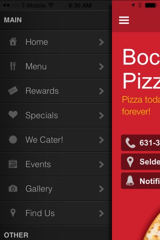 Boccone Pizzeria screenshot 2
