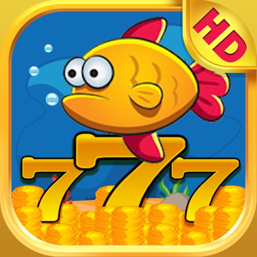 Yellow Fish Slot Machine - 777 Golden Version iOS App