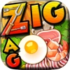 Words Zigzag : Food and Drinks Crossword Puzzles Pro with Friends