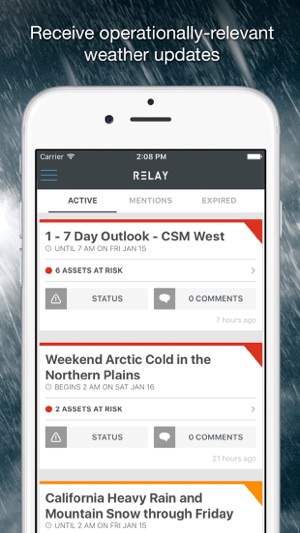 Riskpulse Relay - Weather Risk Collaboration for the Supply (圖1)-速報App