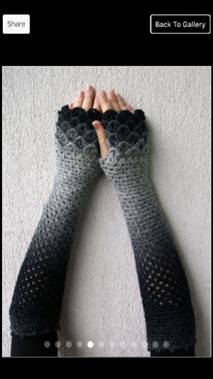 Crochet Fingerless Gloves