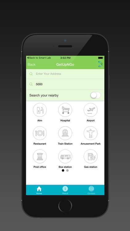 GetUpNGo - Location Finder
