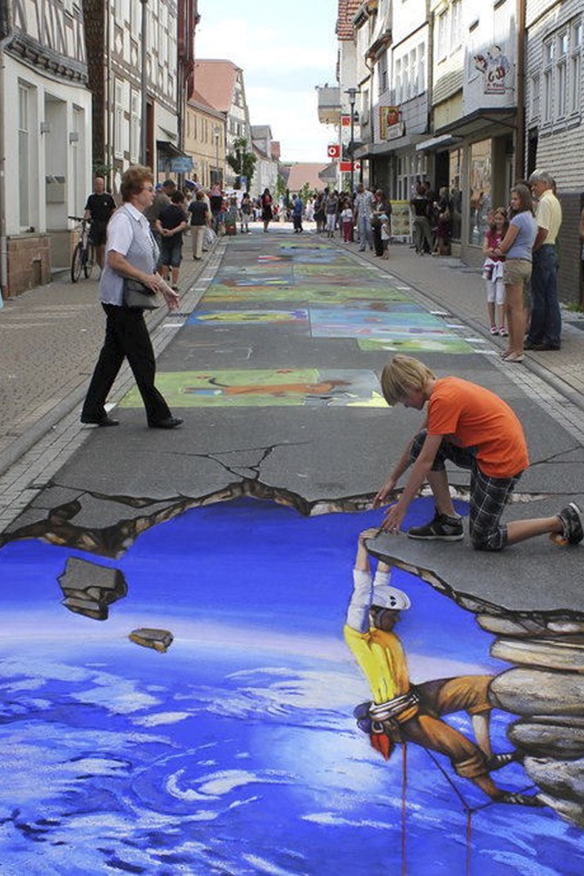 Amazing 3D pics – Incredible images Street art screenshot 3