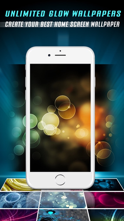 Glow Lock Screen Wallpaper Maker - Custom HD backgrounds, Icons, Shelves, Docks screenshot-4
